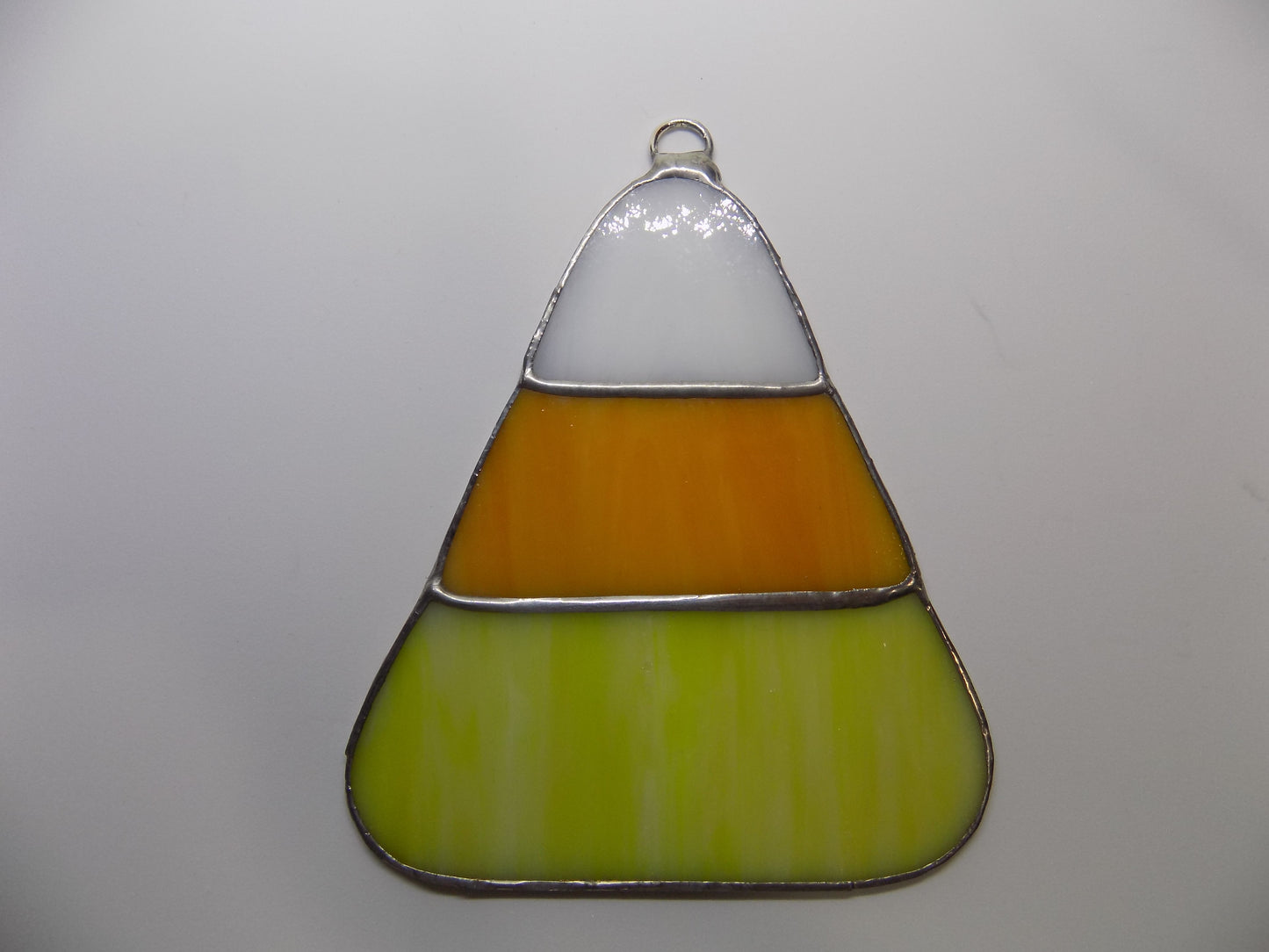 Candy Corn Window Hanger 2 Silver