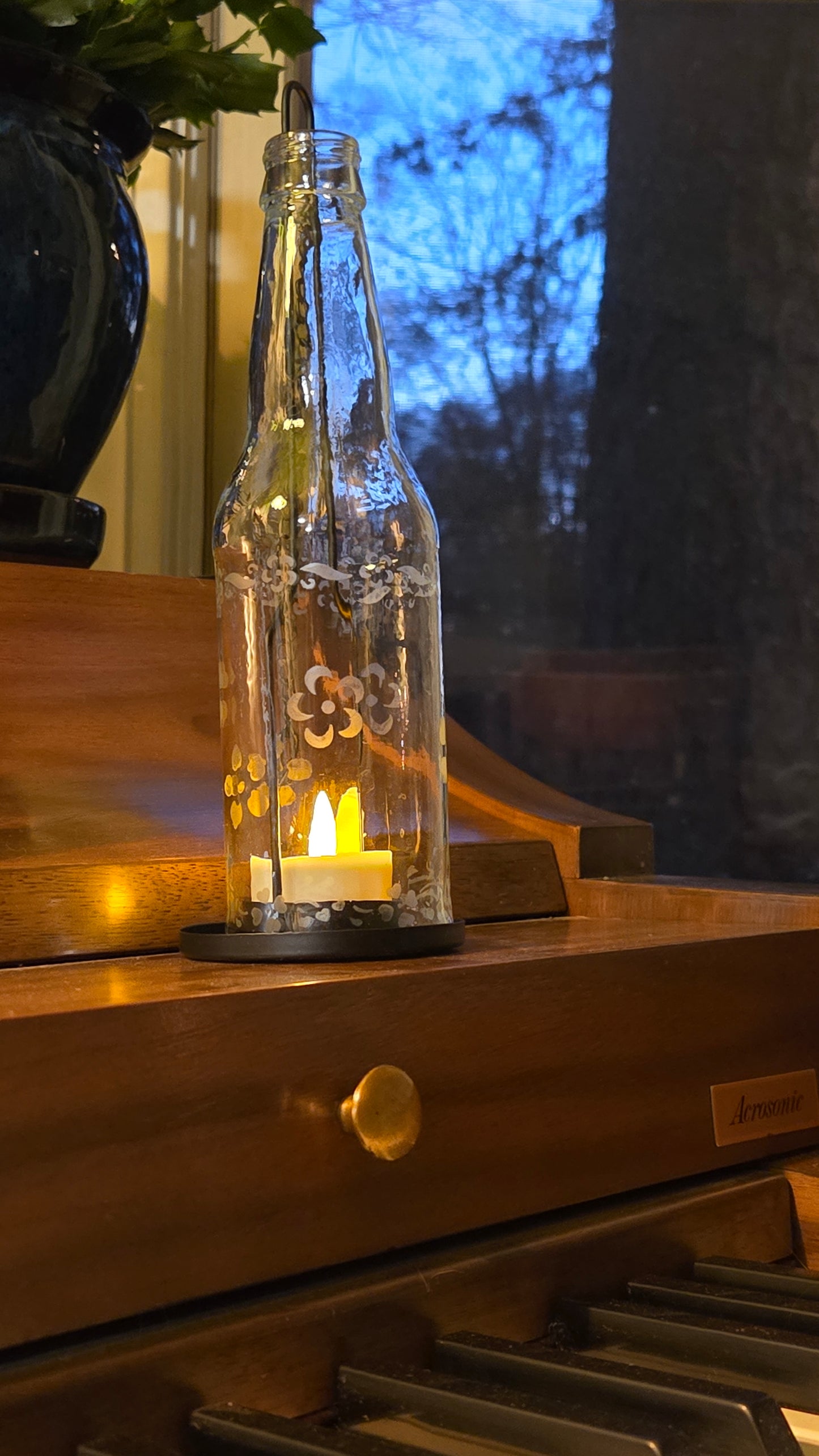 NEW:Beer bottle lanterns