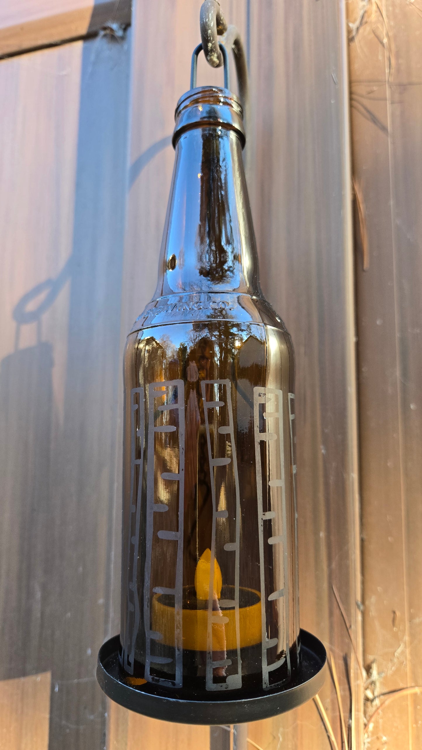 NEW:Beer bottle lanterns