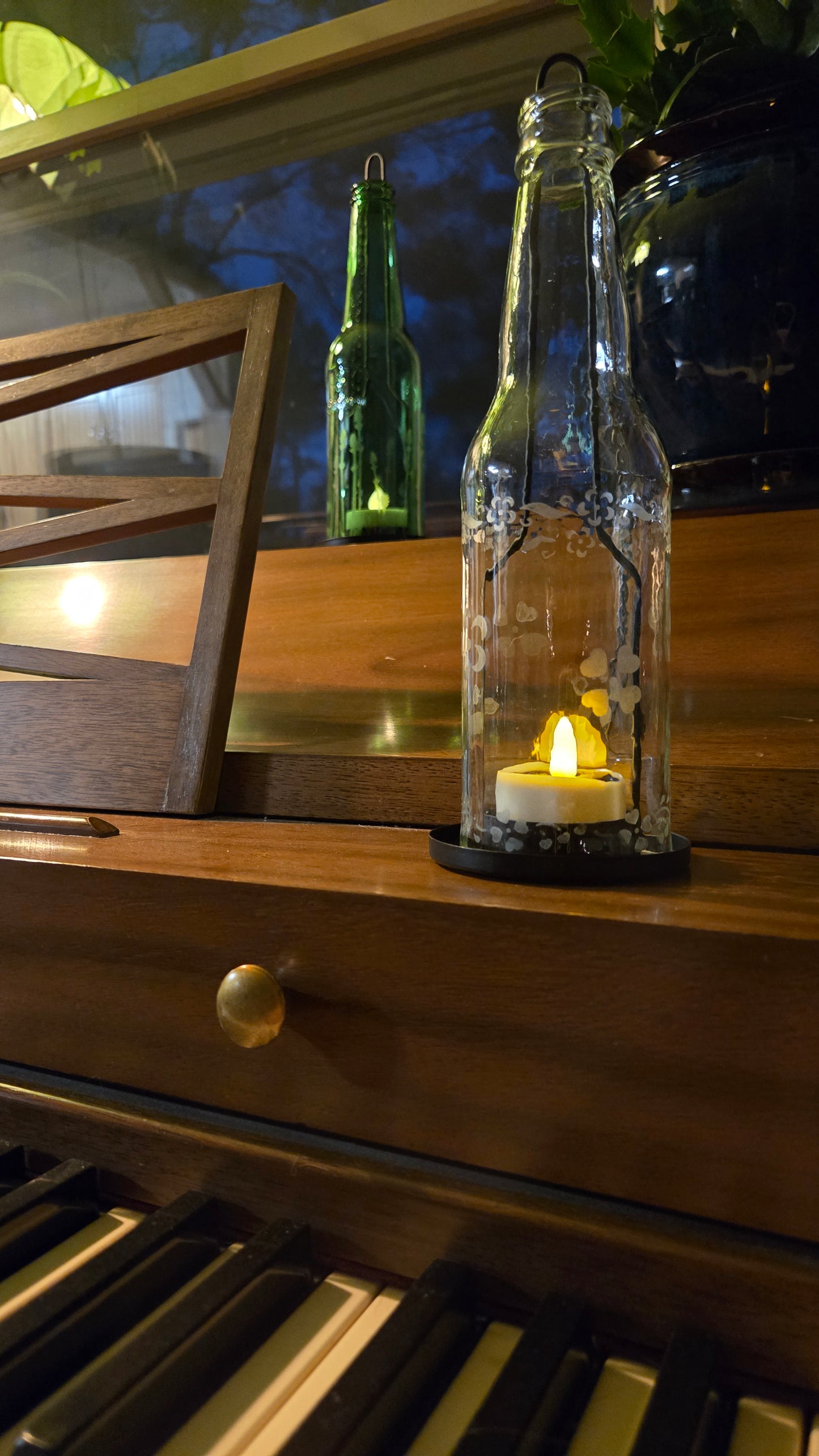 NEW:Beer bottle lanterns