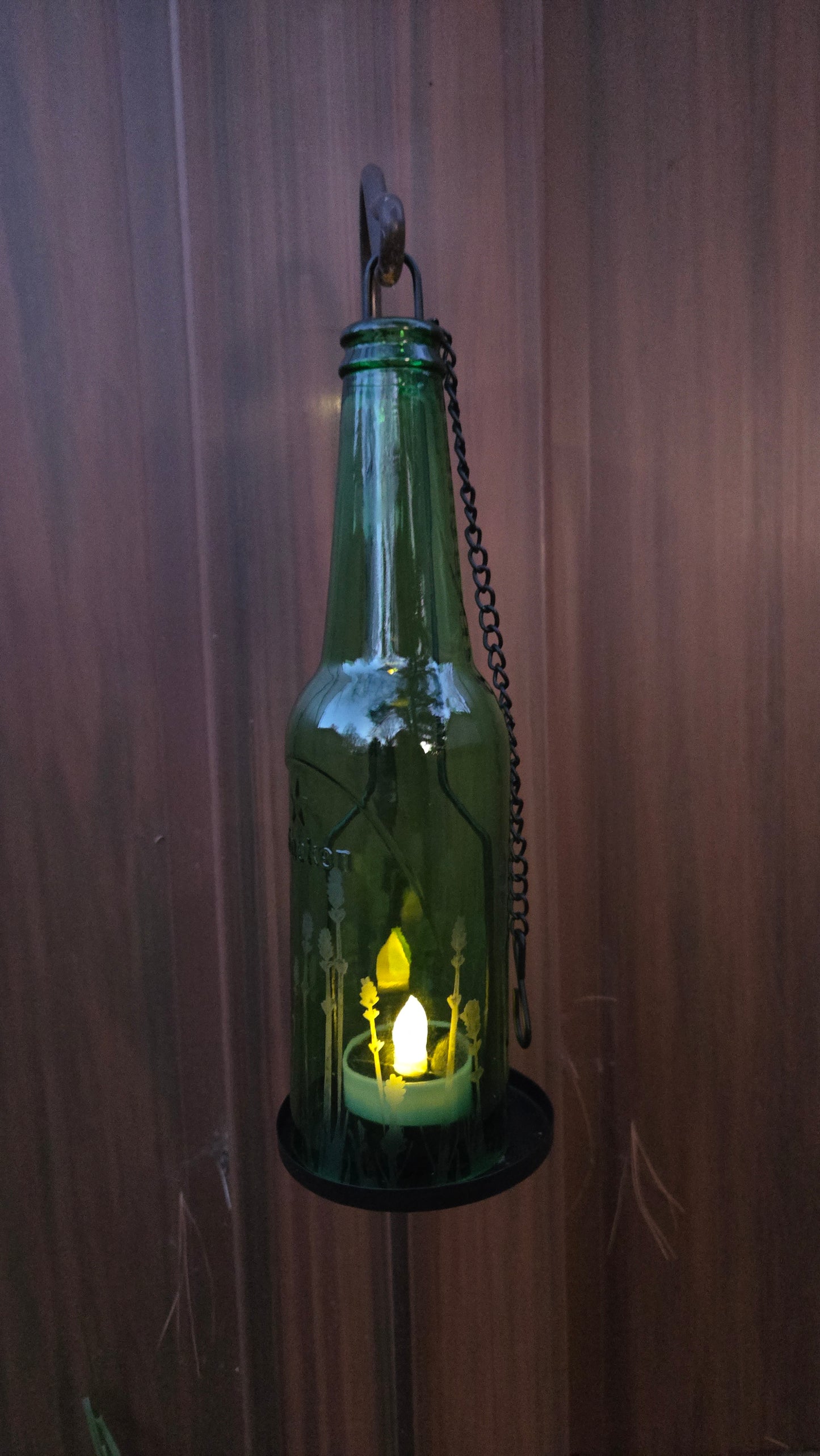 NEW:Beer bottle lanterns